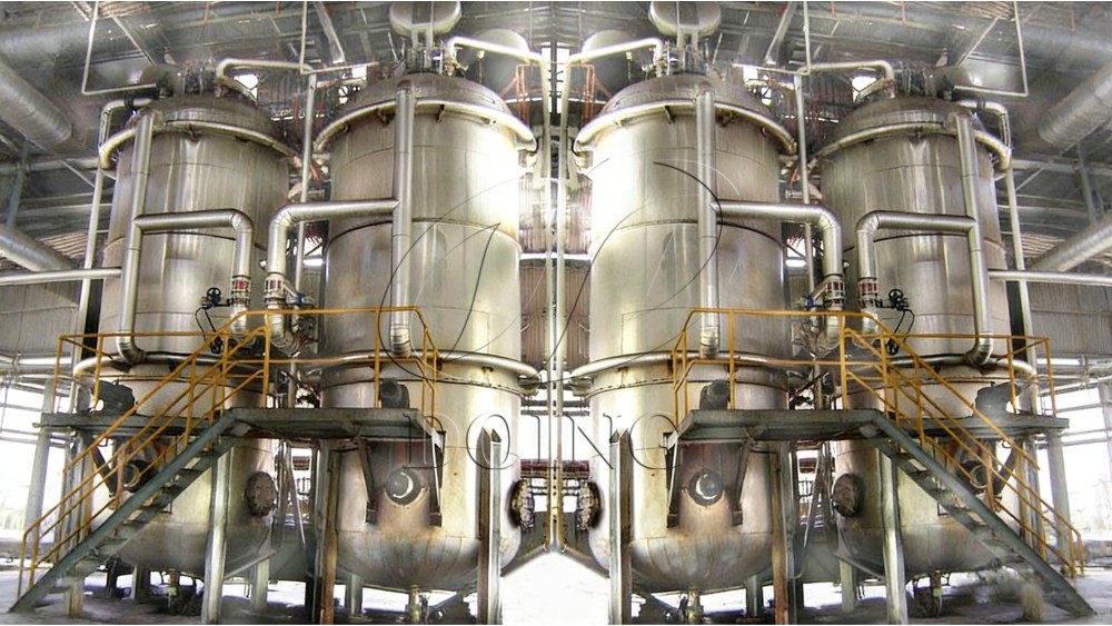 เครื่องนึ่งฆ่าเชื้อผลปาล์มแนวตั้งขนาดใหญ่