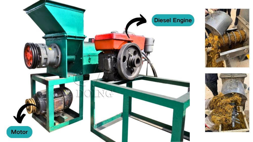 penekan minyak sawit skru tunggal