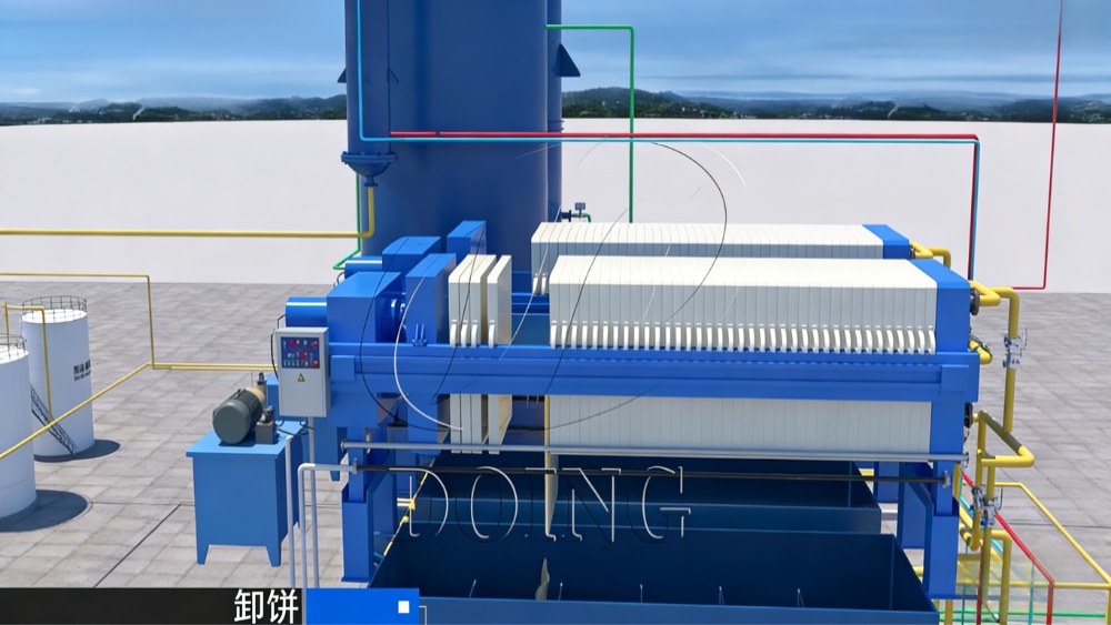 Membrane press filter