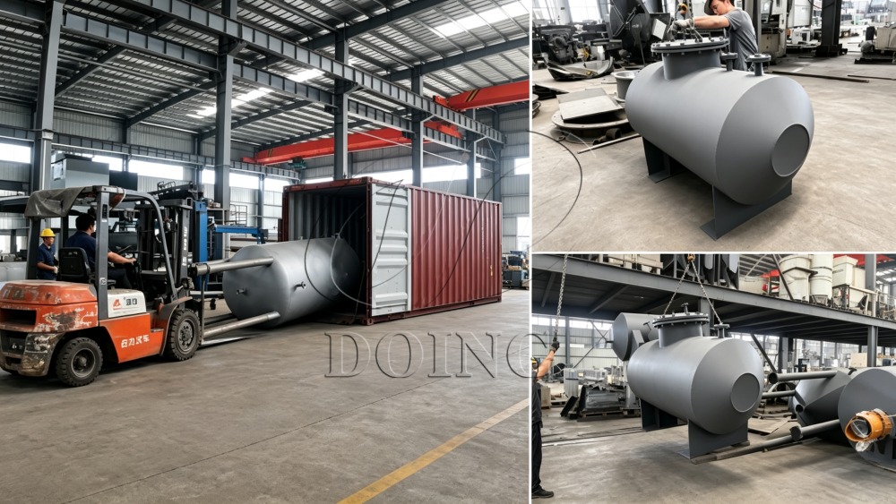 Shipment of palm kernel oil refining machine