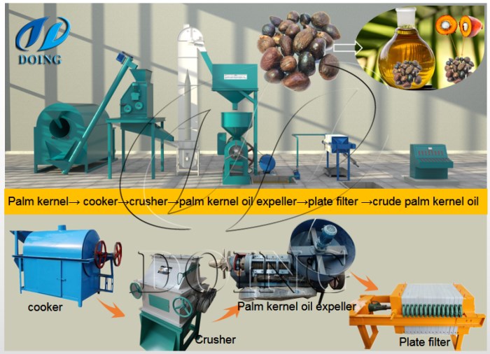 palm kernel oil processing machine 